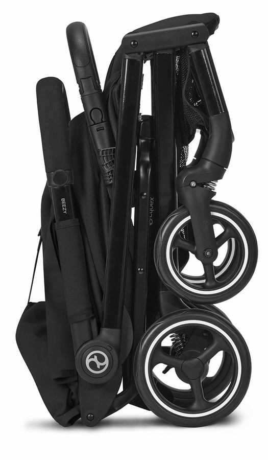 Cybex Libelle 2 Compact Stroller + Travel Bag Bundle Lava Grey