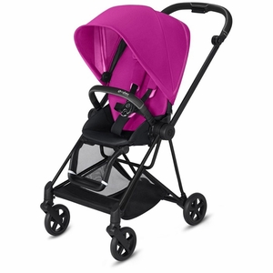 Cybex Mios 2 Complete Stroller - Matte Black/Fancy Pink