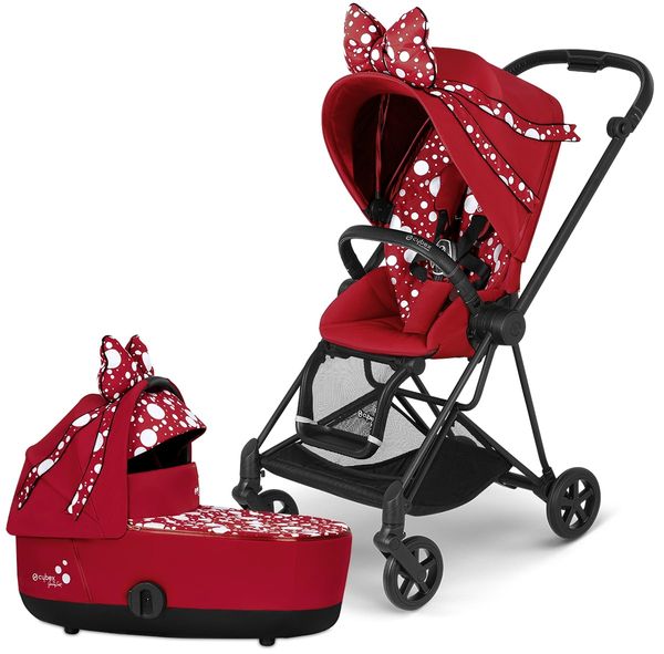 Cybex Mios 2 Complete Stroller with Lux Bundle Petticoat Red