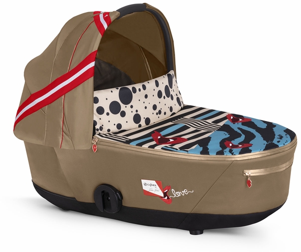 Cybex Mios 3 Lux Carry Cot - Karolina Kurkova One Love