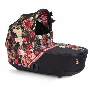 Cybex Mios 3 Lux Carry Cot - Spring Blossom Dark