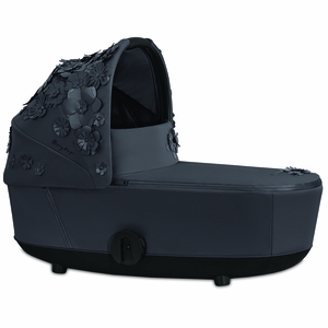 Cybex Mios Lux Carry Cot - Simply Flowers - Dream Grey