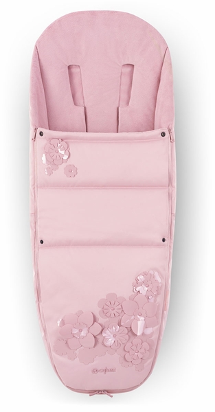 Cybex Platinum Footmuff 4 - Simply Flowers Pale Blush