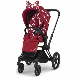 Cybex Priam 3 Complete Stroller Bundle - Petticoat Red by Jeremy Scott