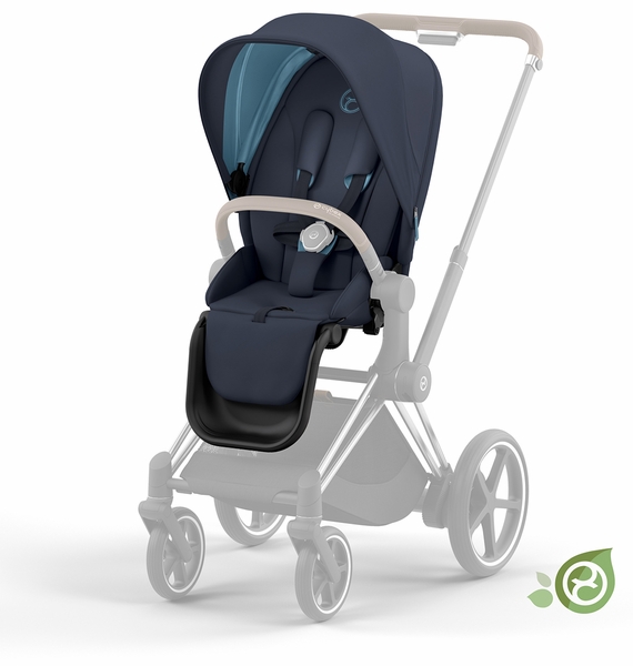 Cybex PRIAM 4/e-PRIAM 2 Seat Pack - Conscious Dark Navy