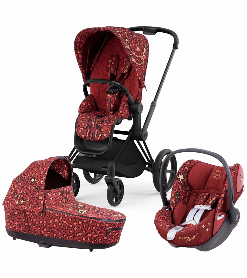 Cybex Priam 4 with Lux + Cloud Q Travel System Bundle