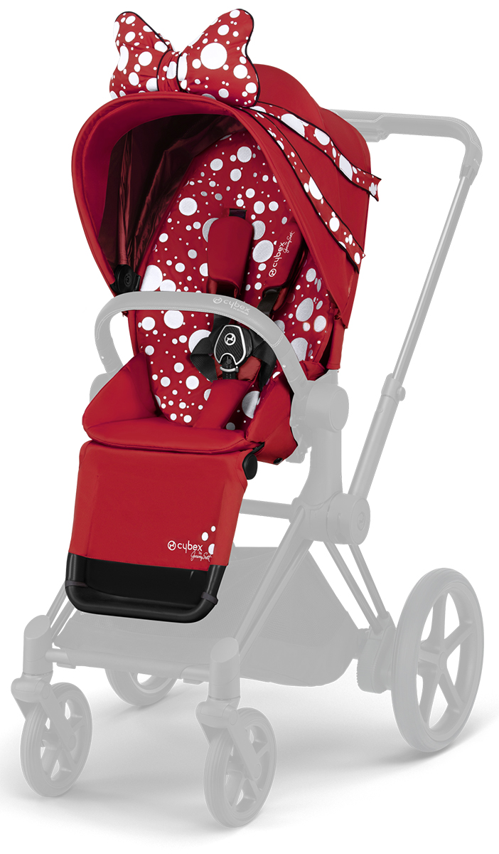 Cybex Priam Seat Pack - Petticoat Red by Jeremy Scott