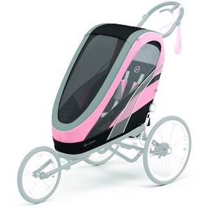 Cybex Zeno Multisport Trailer Seat Pack - Silver Pink