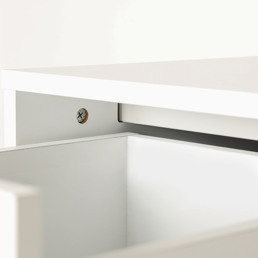 dadada Austin 5Drawer Dresser White / Natural