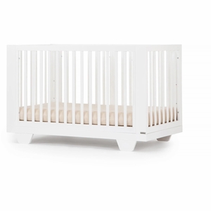 dadada Spirit 7-in-1 Convertible Crib - White