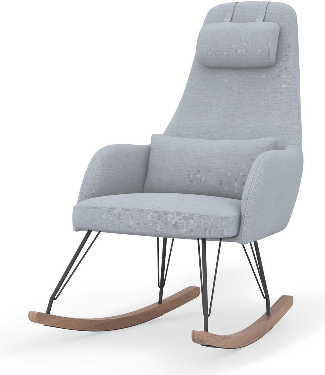 dadada Weeble Rocking Chair - Fog