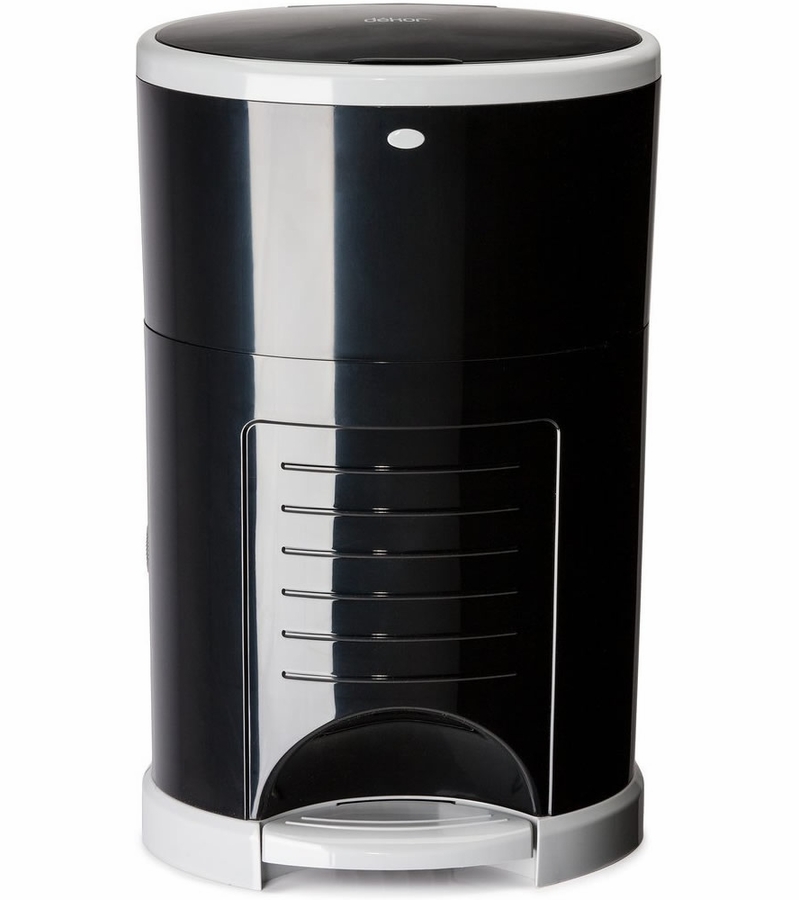 Dekor Diaper Dekor Plus Diaper Pail Black
