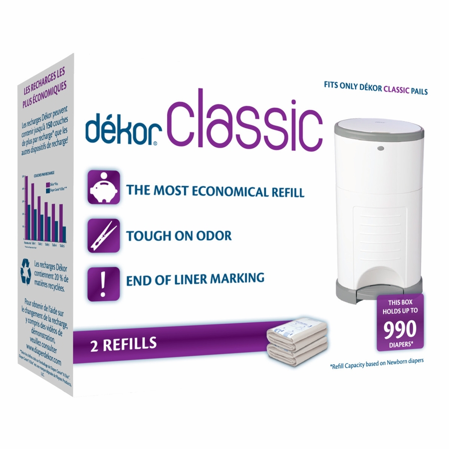 Diaper Dekor Classic Refills 2 pack
