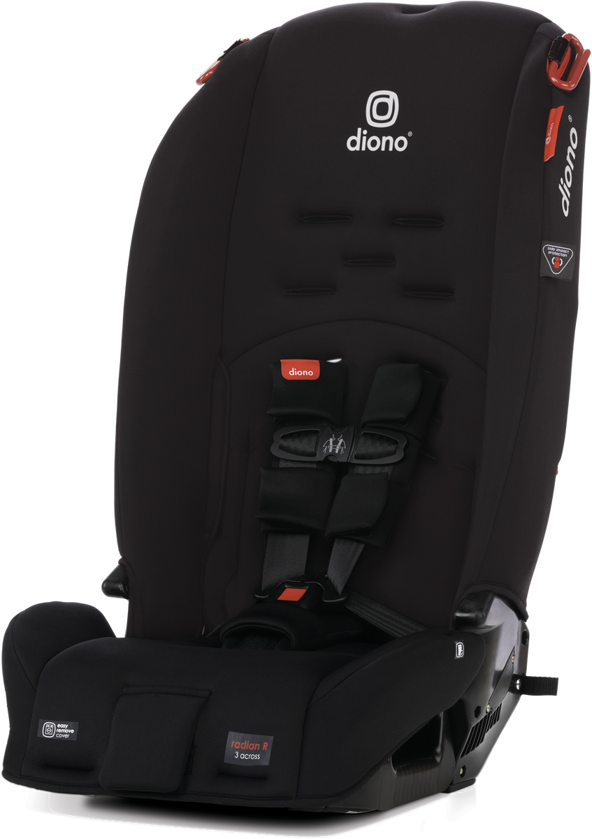 Diono Radian 3R Narrow AllinOne Convertible Car Seat Black Jet