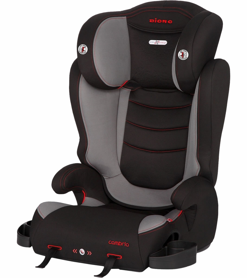 Diono Cambria High Back Belt Positioning Booster Car Seat Graphite