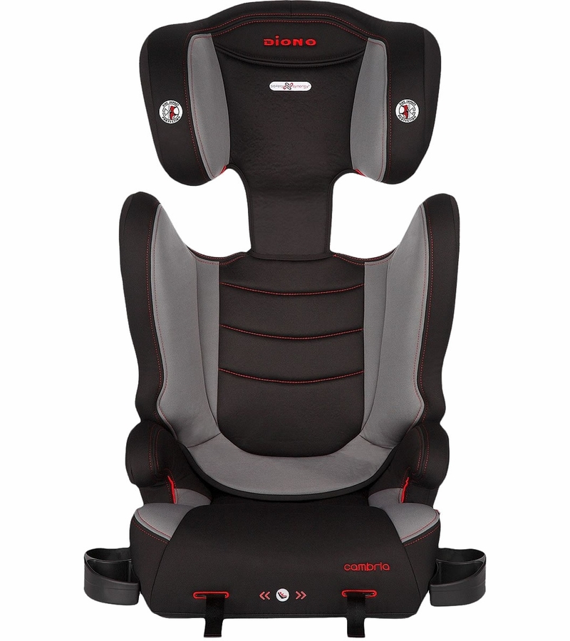 Diono Cambria High Back Belt Positioning Booster Car Seat Graphite