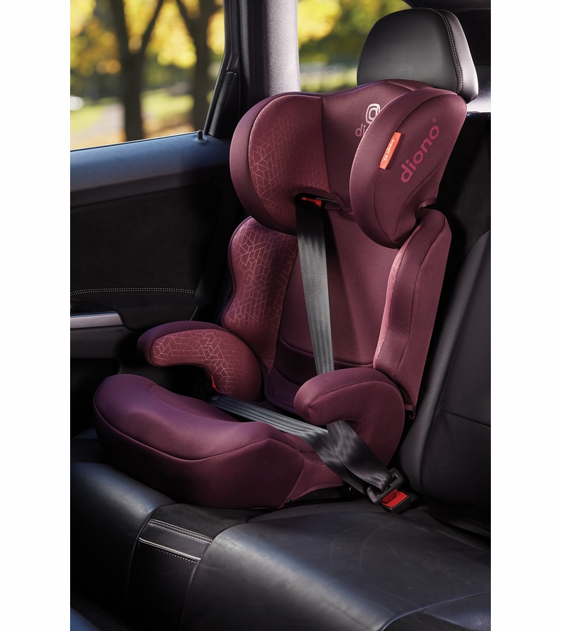 Diono Everett NXT High Back Belt Positioning Booster Car Seat Plum