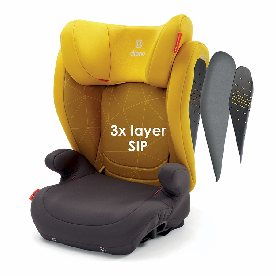 Diono Monterey 4DXT Latch 2in1 Booster Car Seat Black