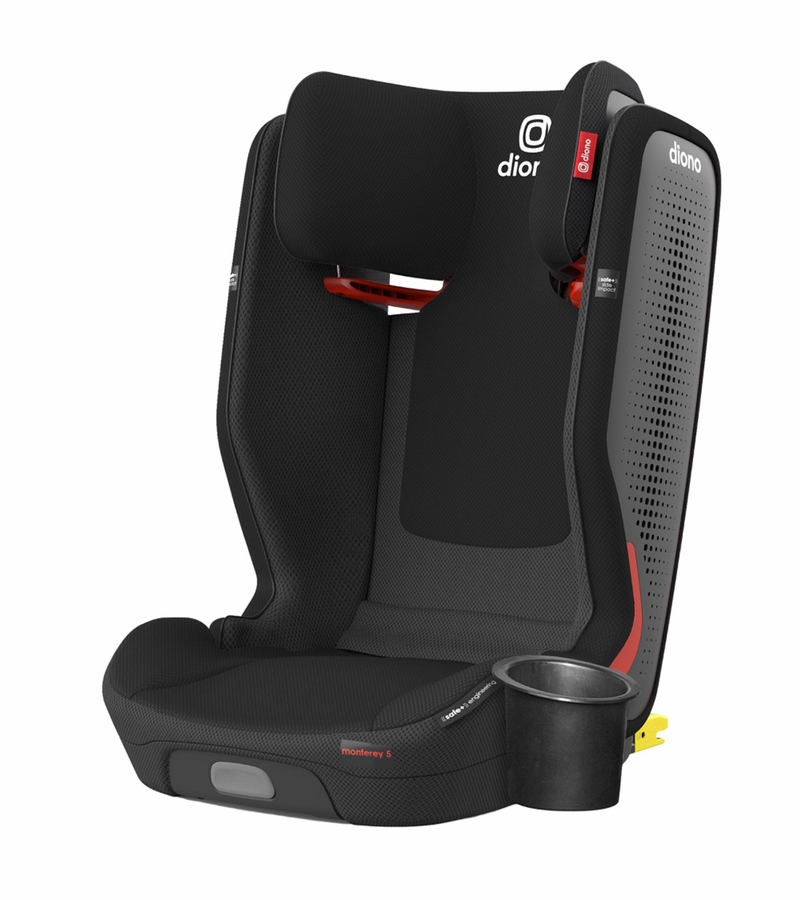 Diono Monterey 5iST FixSafe Belt Positioning High Back Booster Car Seat