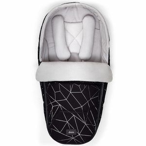 Diono Newborn Pod Footmuff - Black Platinum