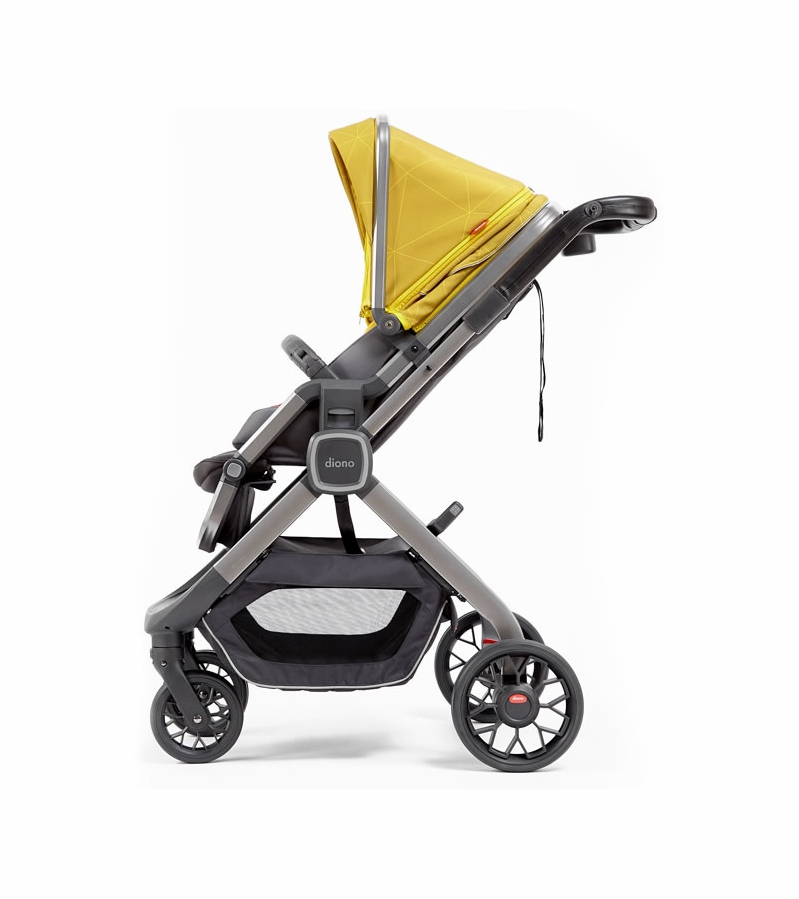 Diono Quantum 2 Stroller Grey Linear