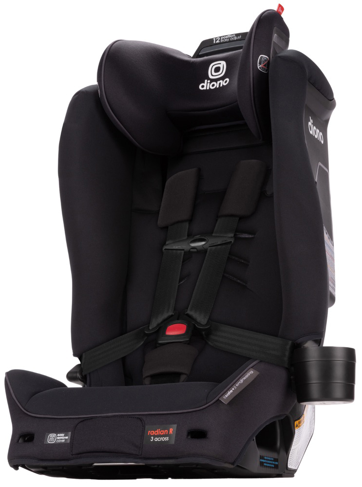 Diono Radian 3R SafePlus AllinOne Convertible Car Seat Jet Black