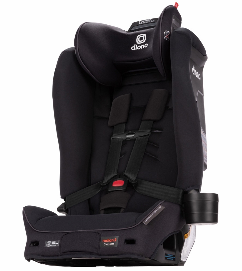 Diono Radian 3R SafePlus AllinOne Convertible Car Seat Jet Black