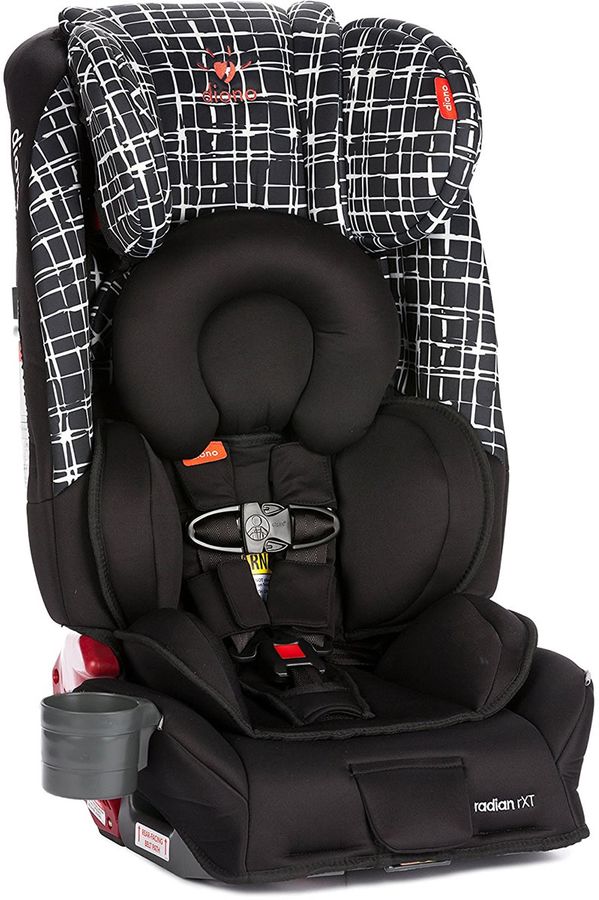 Diono Radian RXT Convertible + Booster Car Seat Black Plaid
