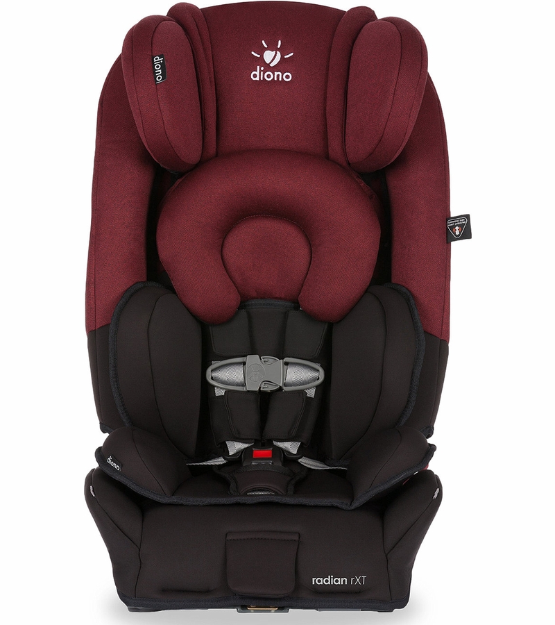 Diono Radian RXT Convertible + Booster Car Seat Black Scarlet