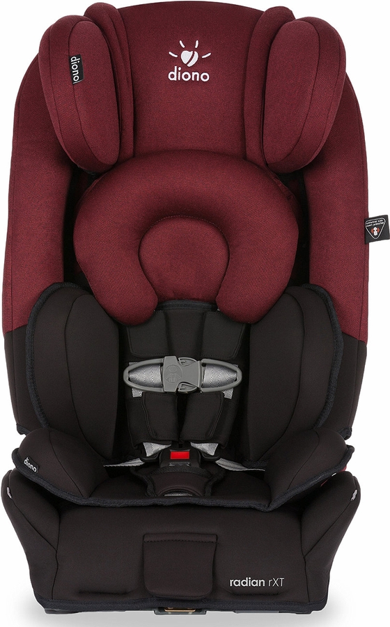 Diono Radian RXT Convertible + Booster Car Seat Black Scarlet