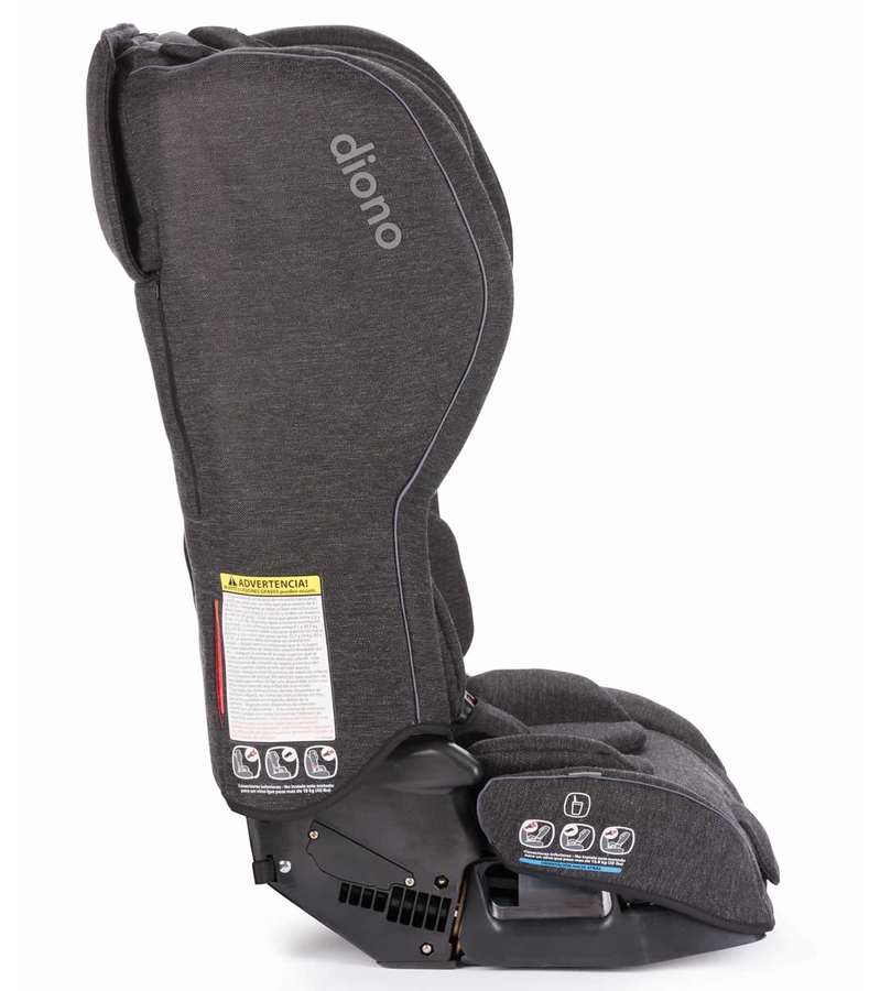 Diono Rainier 2 AXT AllinOne Convertible Car Seat + Booster Black