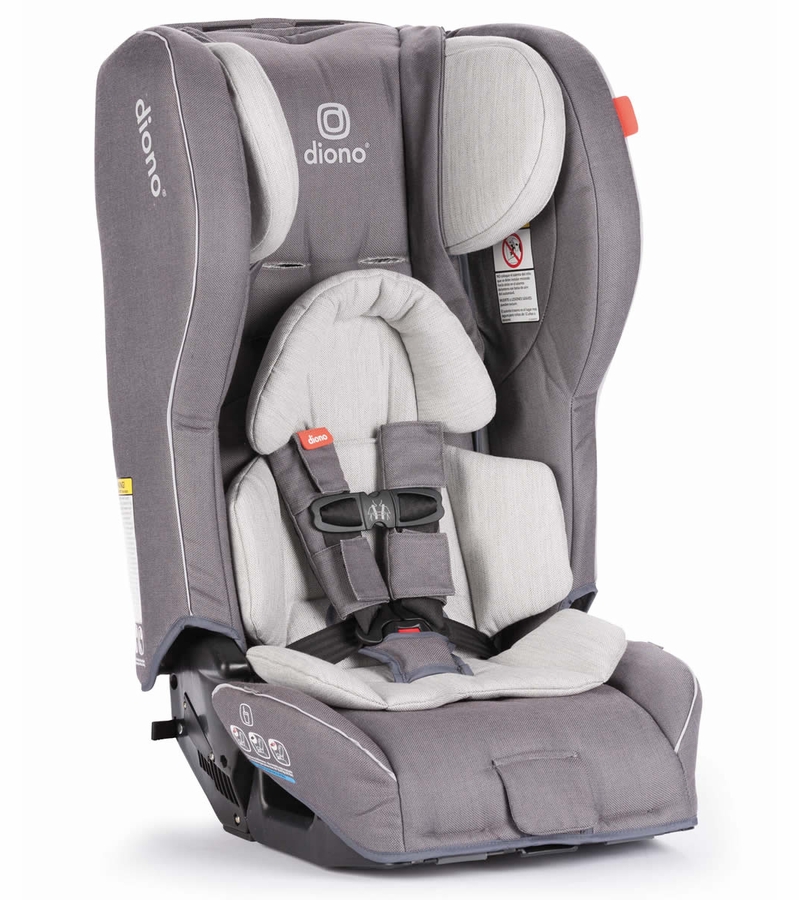 Diono Rainier 2 AXT AllinOne Convertible Car Seat + Booster Grey Oyster