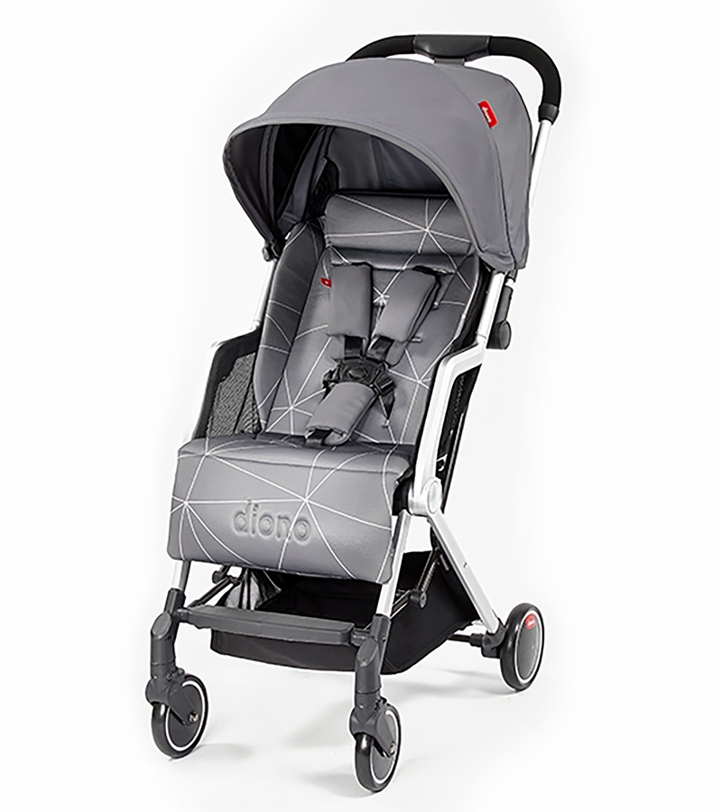 Diono Traverze Gold Edition Compact Stroller Grey Linear