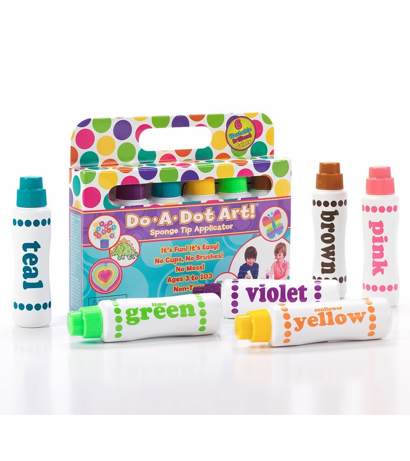 Do A Dot Art Markers, 6pk Brilliant