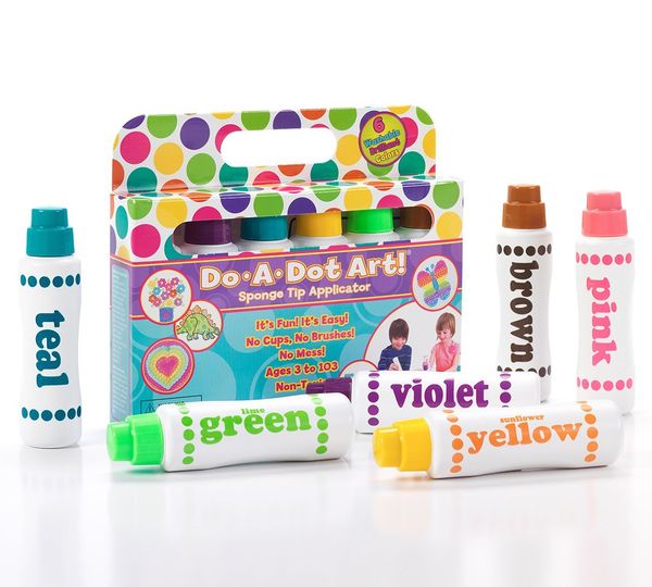 Do A Dot Art Markers, 6pk Brilliant