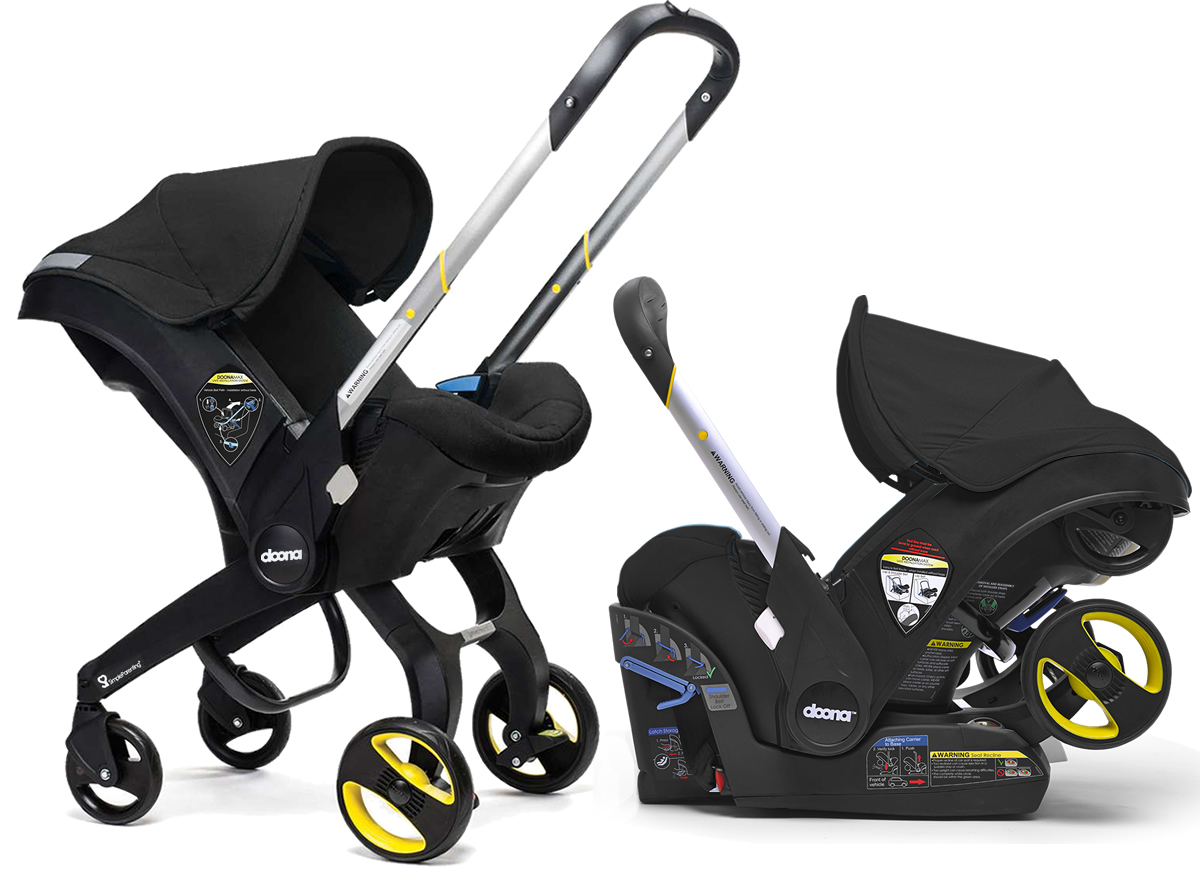 Doona Infant Car Seat & Stroller Night (Black)