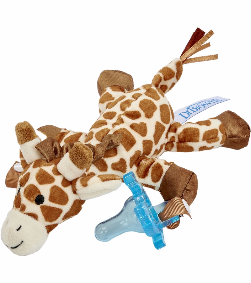 Dr. Brown's Gerry the Giraffe Lovey Pacifier & Teether Holder