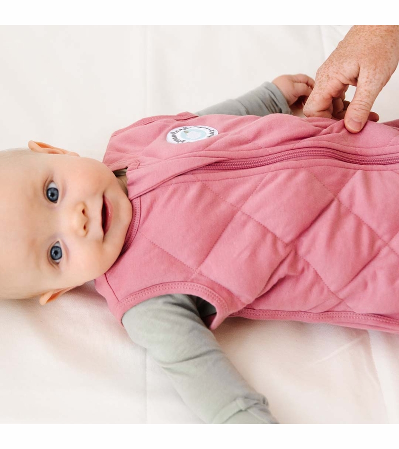 Dreamland Baby Dream Weighted Sleep Sack Dusty Rose, 612 months
