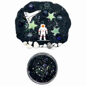 Earth Grown KidDoughs Play Dough-To-Go Jar - Space (Scented)