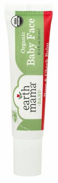 Earth Mama Organic Baby Face Nose & Cheek Balm, .5 fl. oz.