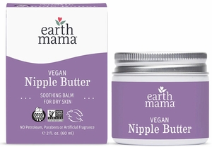 Earth Mama Vegan Nipple Butter, 2 fl. oz.