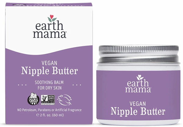 Earth Mama Vegan Nipple Butter, 2 fl. oz.