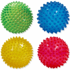 Edushape 4" See Through Sensory Ball- Set of 4