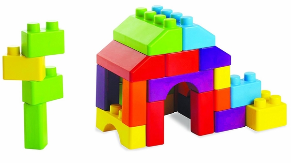 Edushape Chubby Edu-Blocks, 36 Pcs