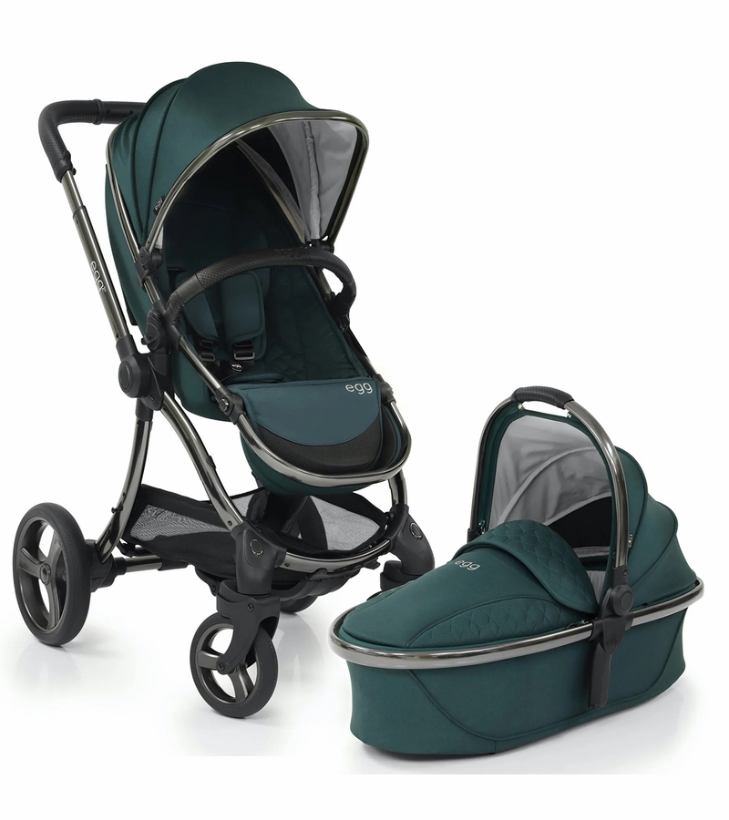 egg Strollers egg2 Stroller & Carry Cot Bundle Sherwood