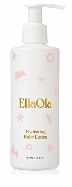 EllaOla Hydrating Baby Lotion, Fragrance Free