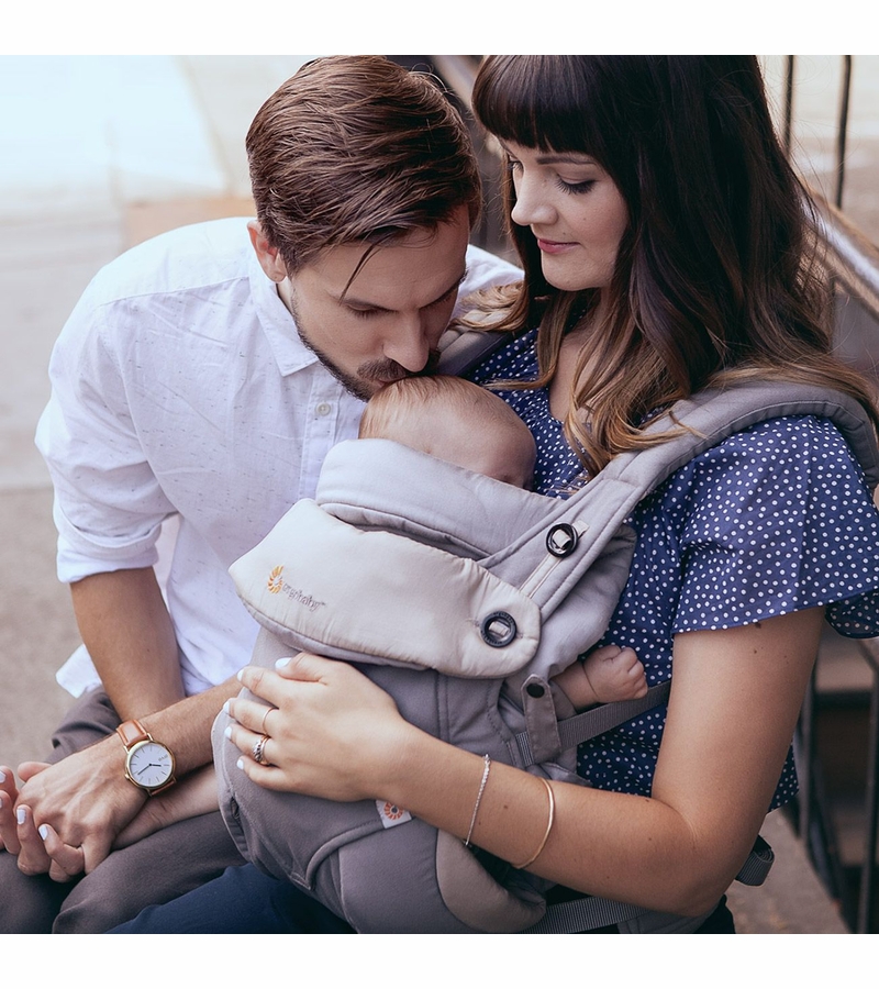 Ergobaby 360 Bundle of Joy Baby Carrier & Insert Grey