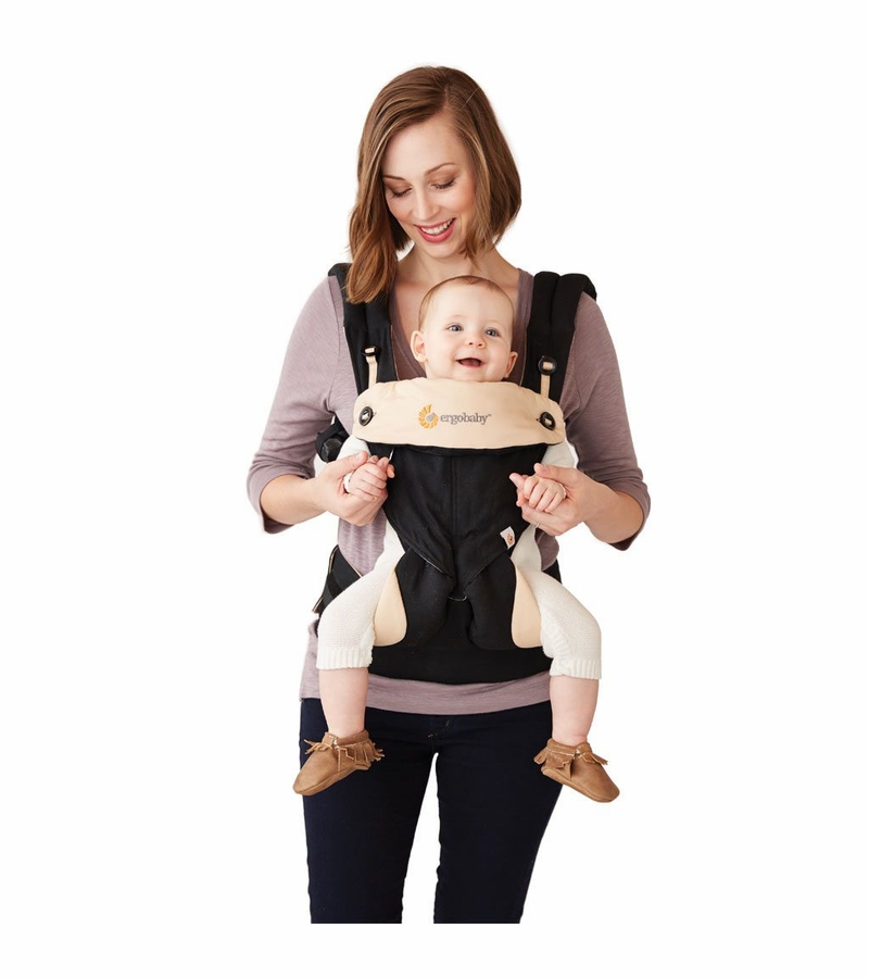 Ergobaby 360 Four Position Baby Carrier Black/Camel