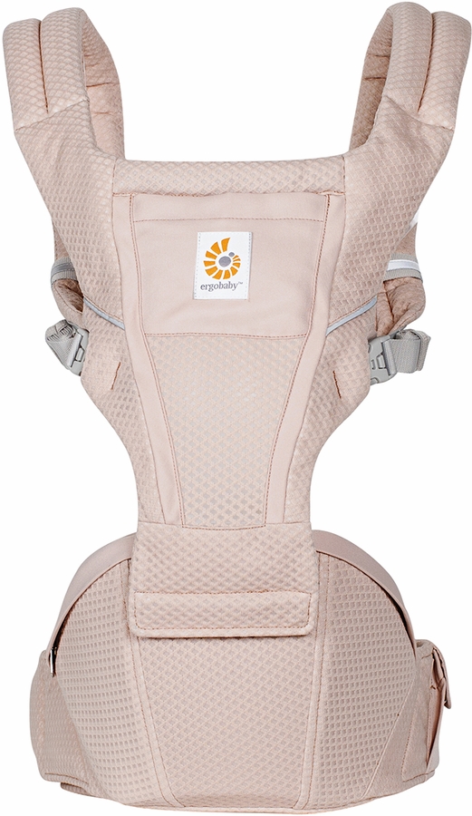 Ergobaby Alta Hip Seat Mesh Baby Carrier Pink Quartz