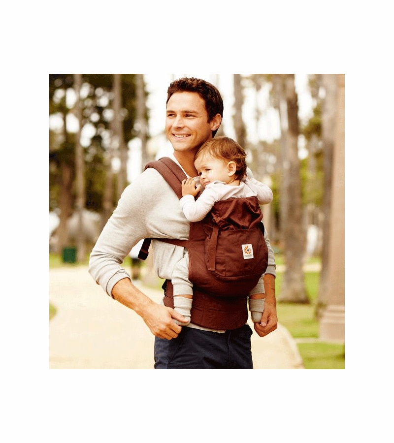Ergobaby Carrier Organic Dark Chocolate (Old Logo)
